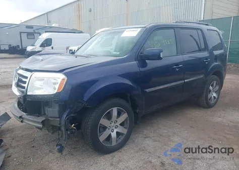 2013 Honda Pilot Touring из США, поврежденный, VIN 5FNYF4H92DB063068